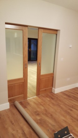 Internal doors & frames,  skirting & architrave, door knobs and all ironmongery from North West Tiles & Timber, Leitrim, Ireland