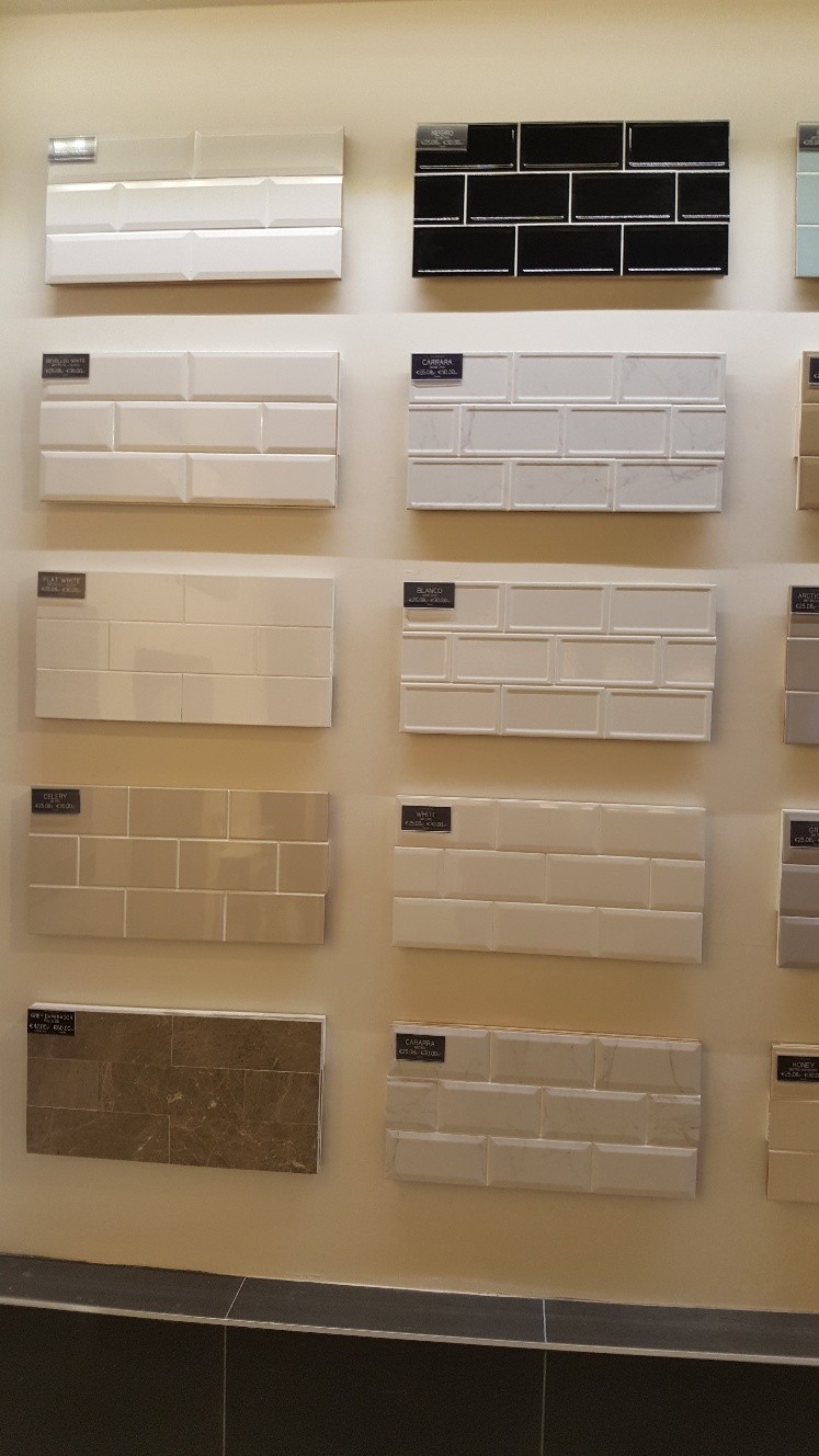 Porcelain wall tile range - polished & matt finish available from North West Tiles & Timber, Leitrim, Ireland